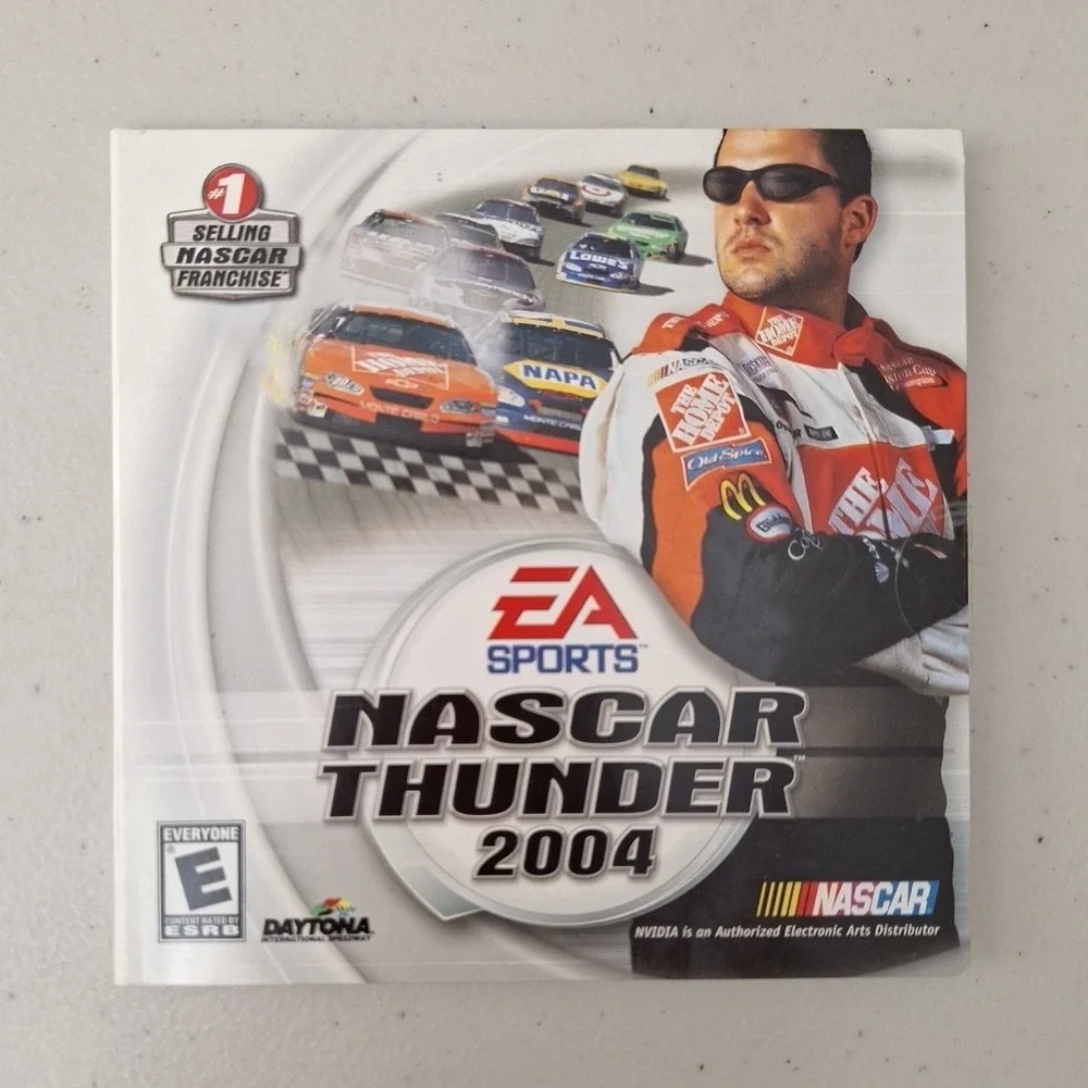 Nascar Thunder 2004 PC Computer Game EA Sports NIVIDIA OEM Bundle Version